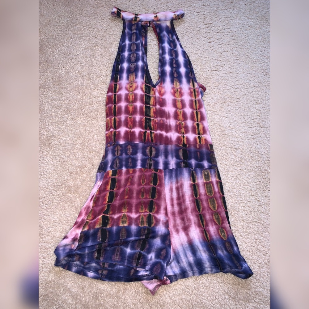 Tie dye romper S